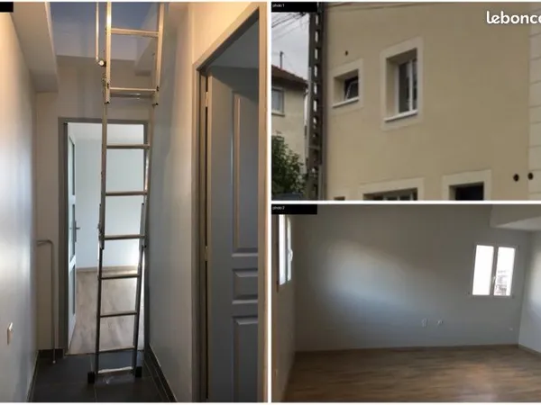 Maison de ville T2 de 47 m² à louer - Montreuil