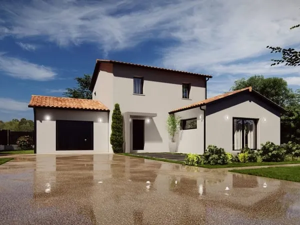 Maison à Charnay-lès-Mâcon (71850) : 5 pièces et jardin pour 264400 € !