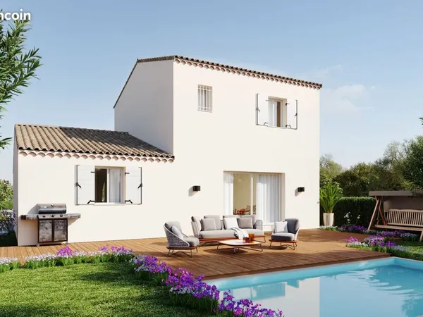 Maison 100 m² avec terrain à LA CRAU (83)