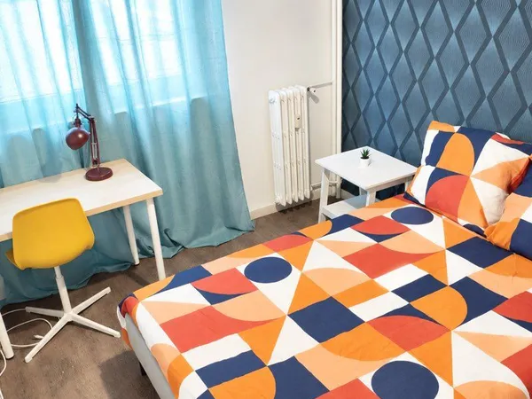 Chambre colocation appartement boulevard MANSART Université