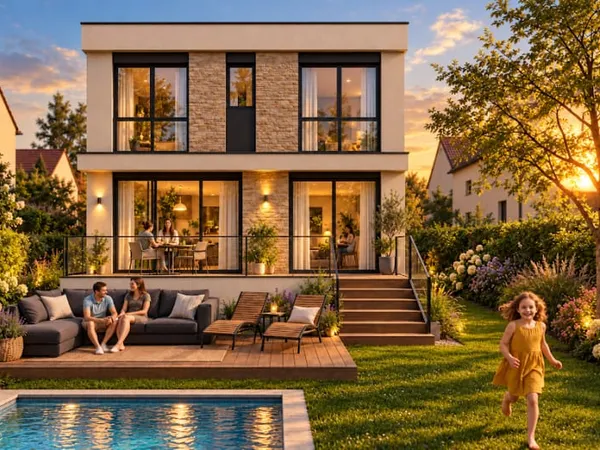 Maison neuve 6 pièces 180 m²