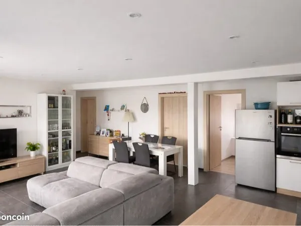 Appartement T4 Atypique 89m2 neuf + terrasse 15m2 + garage - Bernwiller
