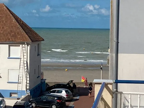 Fort-mahon-plage - vue mer - parking - cave - duplex dernier étage