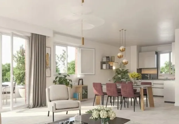 Appartement 3 pièces 76 m²