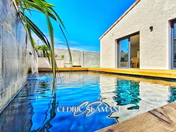 MAISON 124 M2, 3 CHAMBRES, SALON, CUISINE, GARAGE, JARDIN, TERRASSE, 2 WC, SDB, SALLE D EAU