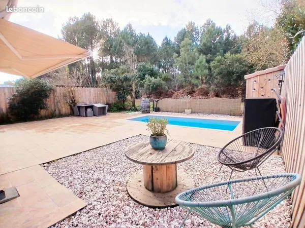 Maison avec piscineLe Teich