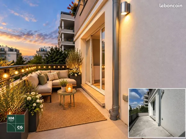Appartement 3 pièces 58 m²