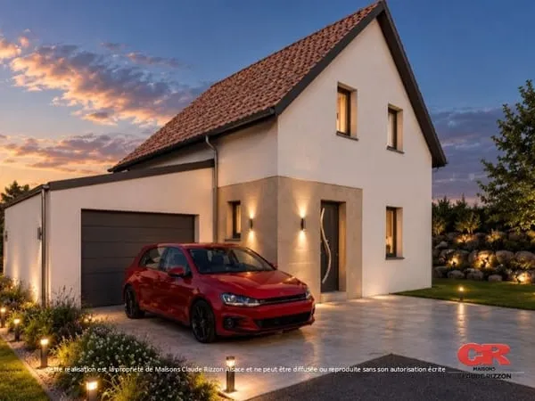 Maison neuve 5 pièces avec garage à ROPPENHEIM