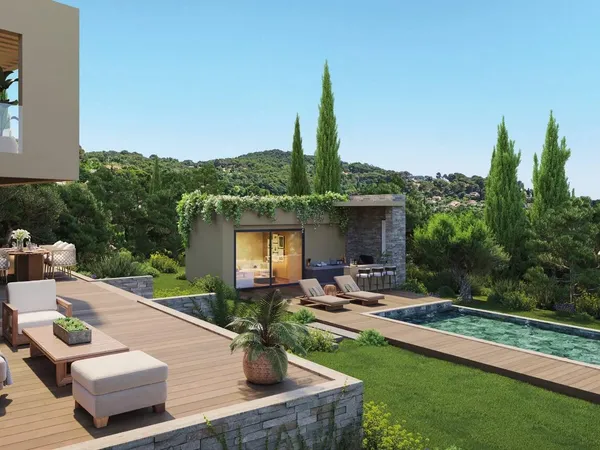 MOUGINS – Villa d'Exception : 158 m² de Luxe - Domaine Privé Sécurisé de 10 Villas