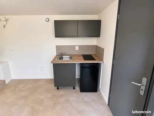 Studio 1 pièce 21 m²