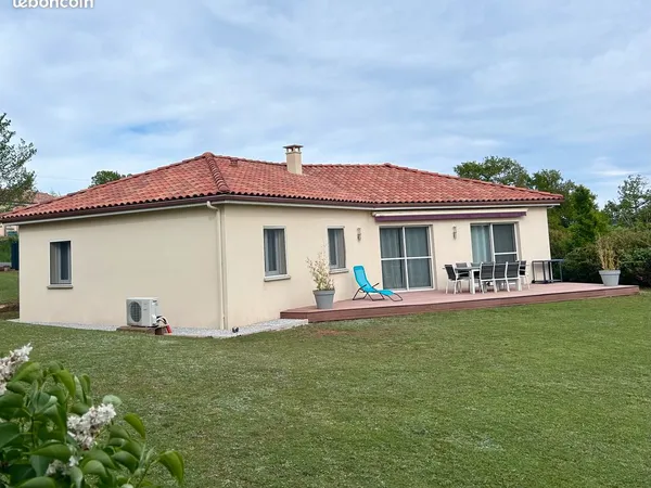 🏡 Direct propriétaire - Maison RT2012 de 112 m² sur 1 170 m² sans vis-à-vis - 15 min de Millau