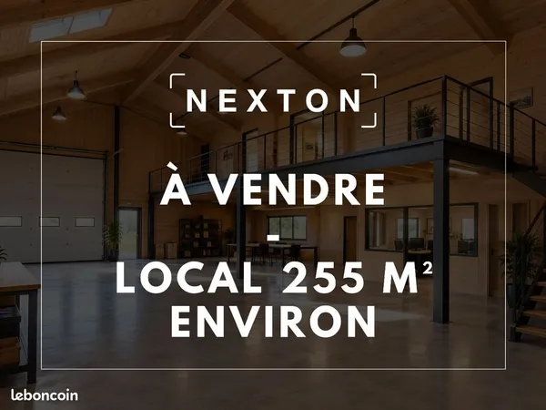 Bureaux 255 m² BENESSE MAREMNE