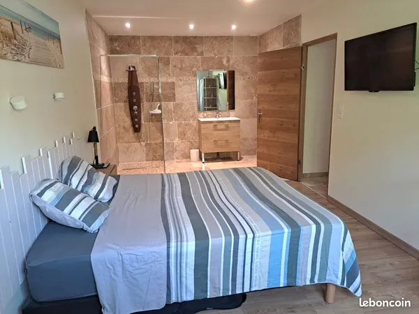 Suite meublée 20 m² à 5 min du CHU Girac, Campus, Auchan