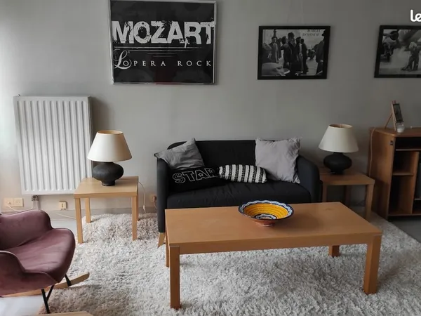 Loue magnifique F2 meublé et décoré