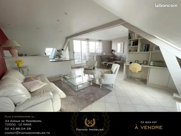 Appartement 2 pièces 87 m²
