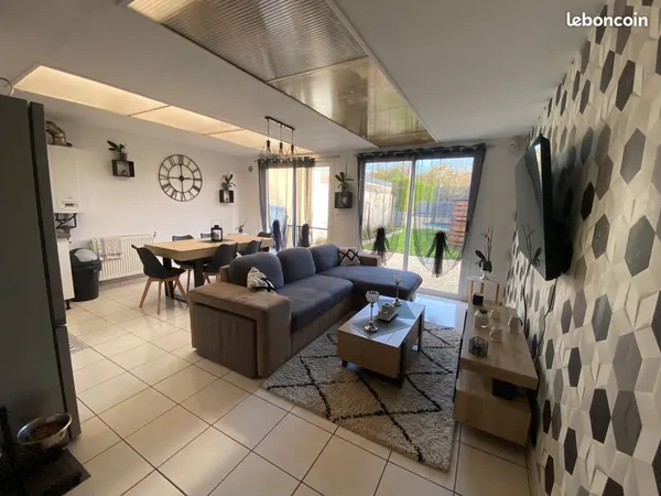 Appartement 2 chambres, jardin - Anzin
