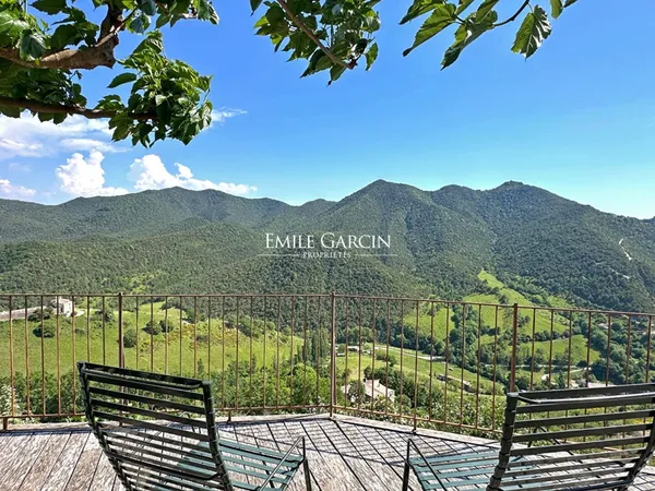 A vendre, Bergerie rénovée avec vue panoramique dans la vallée de la Drôme,