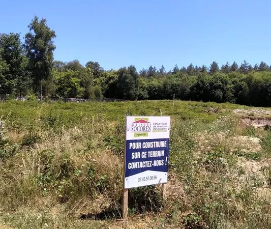 Terrain à bâtir de 483 m² à SAINT-CALAIS (72)