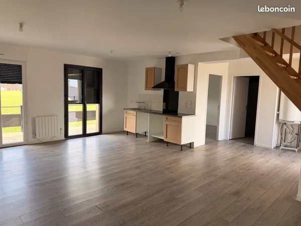 Appartement T4 en duplex à Ascheres le Marché