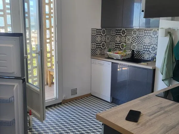 T3 lumineux idéal colocation, vue Belledonne