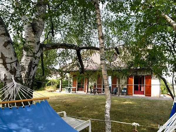 Maison 129m² à fort potentiel + terrain 1580m² - Navailles-Angos (64450) (Sans agence)