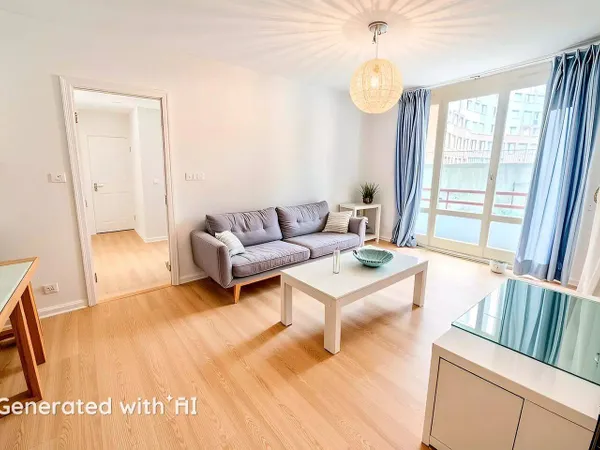 Appartement 3 pièces 59 m²
