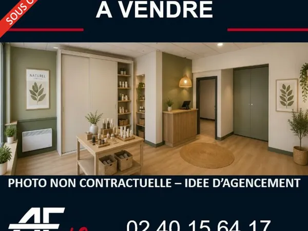 Local commercial 45 m² SAINT NAZAIRE