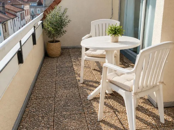 DAX - 1 pièce(s) - 22m2 + terrasse de 14m²