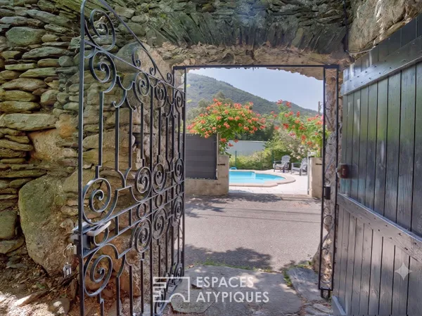 Demeure en pierre du XVIème siècle au coeur du Haut-Languedoc