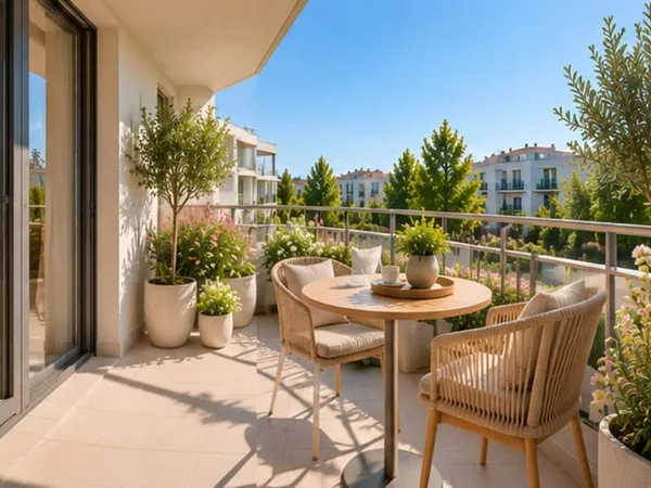 AUX PORTES DE NANTES  STUDIO AVEC BELLE TERRASSE DE 8 M²