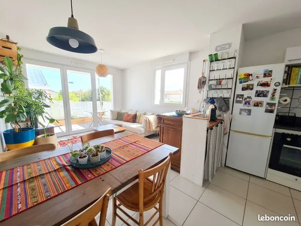 Toulouse Saint-Simon : Duplex T3 récent (2022) 63 m² - Sans frais