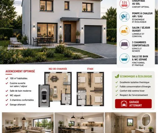 Maison 100m2