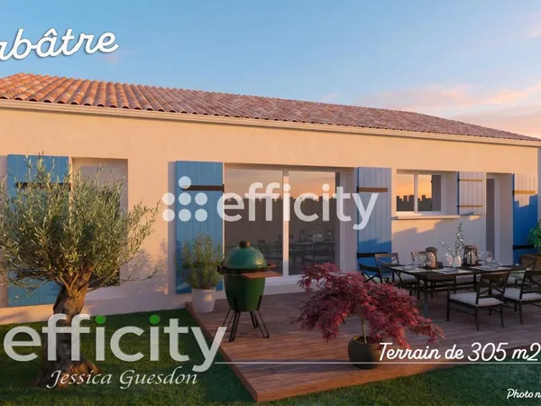 Terrain à bâtir Vente Barbâtre  305m² 102000€