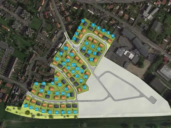 Terrain en individuel