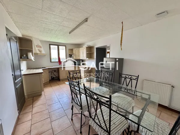 MAISON POSSIBILITÉS 4 CHAMBRES AVEC GARAGE ET JARDIN !