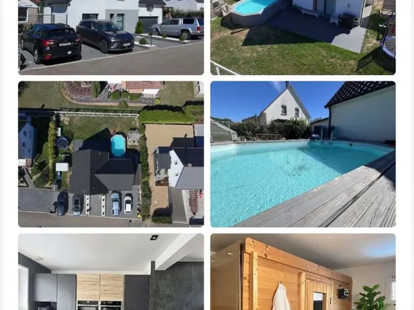 Maison moderne avec piscine, sauna et calme absolu