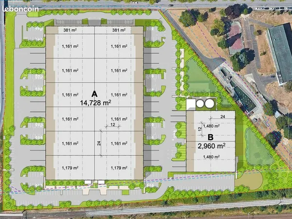 LOCAL D'ACTIVITE 17690 m² LA VERRIÈRE