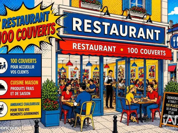 Pizzeria 205 m² ORLEANS