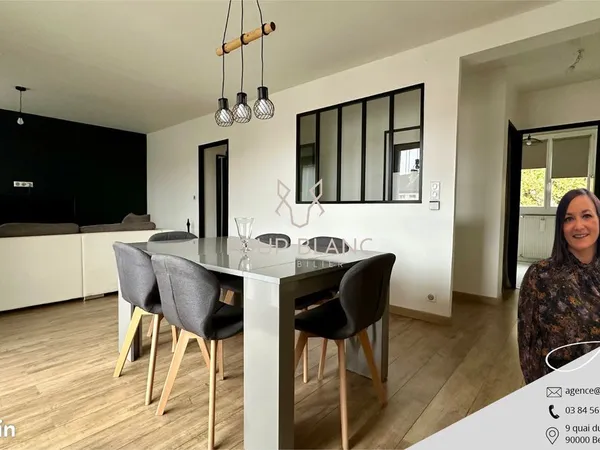 Appartement 3 pièces 56 m²