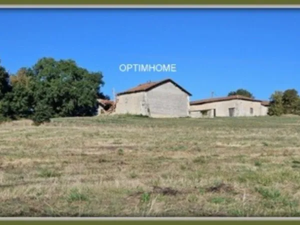 Maison à vendre 3 pièces Proche de MONTMOREAU SAINT CYBARD (16)