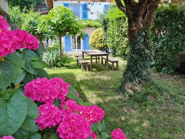 Maison de ville avec jardin