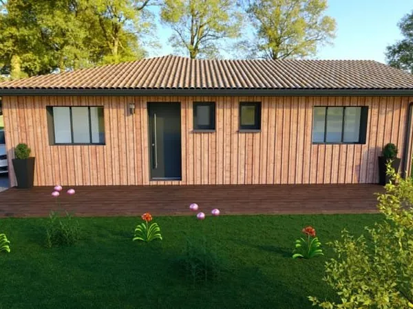 Terrain de 600 M2 à Podensac