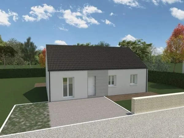 Projet de construction d'une maison 79 m² avec terrain à 20 minutes de MILLY-LA-FORET (91)