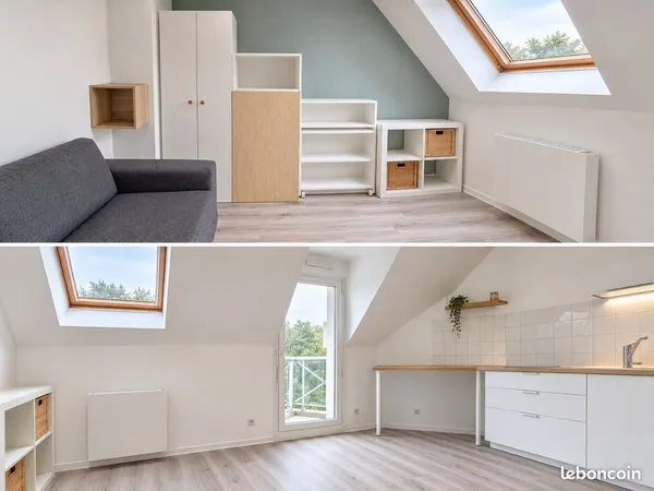 Studio refait à neuf avec balconnet et parking privatif, proche facultés