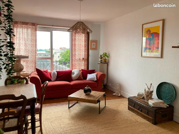 BLOIS VIENNE - T3 83m2 sol 65m2 carrez Parking sous-sol