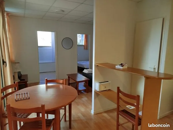 T2 sans balcon à louer à l'année ou au mois