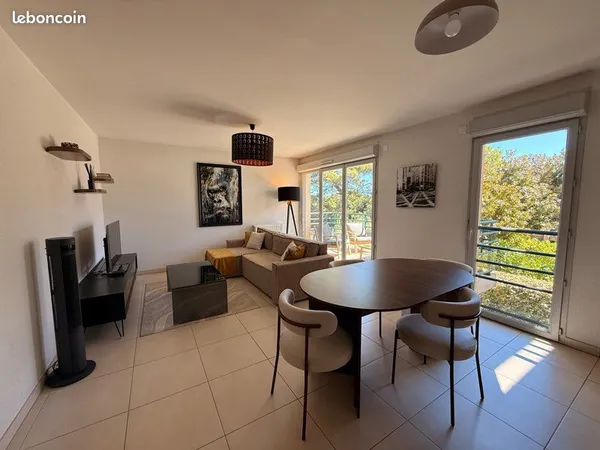 T3 meublé 59 m² avec grande terrasse - Antibes