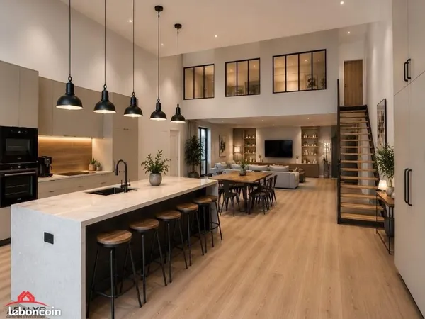 Loft 5 pièces 160 m²