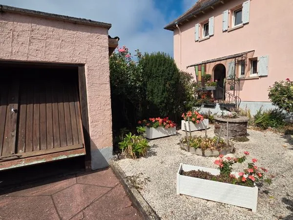 Maison 4 pièces 82 m2 avec jardin, garage