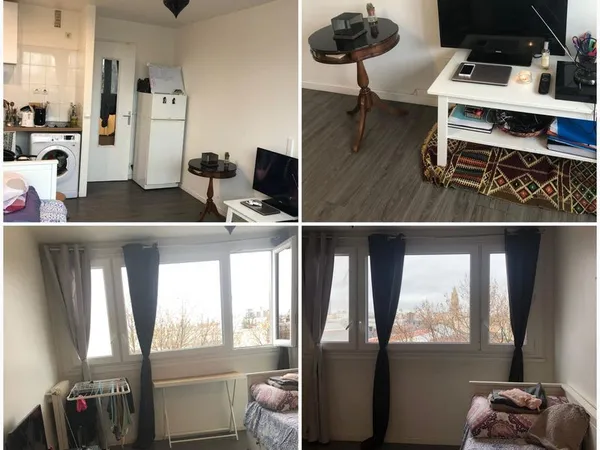 Studio meublé 20m² saint Ouen